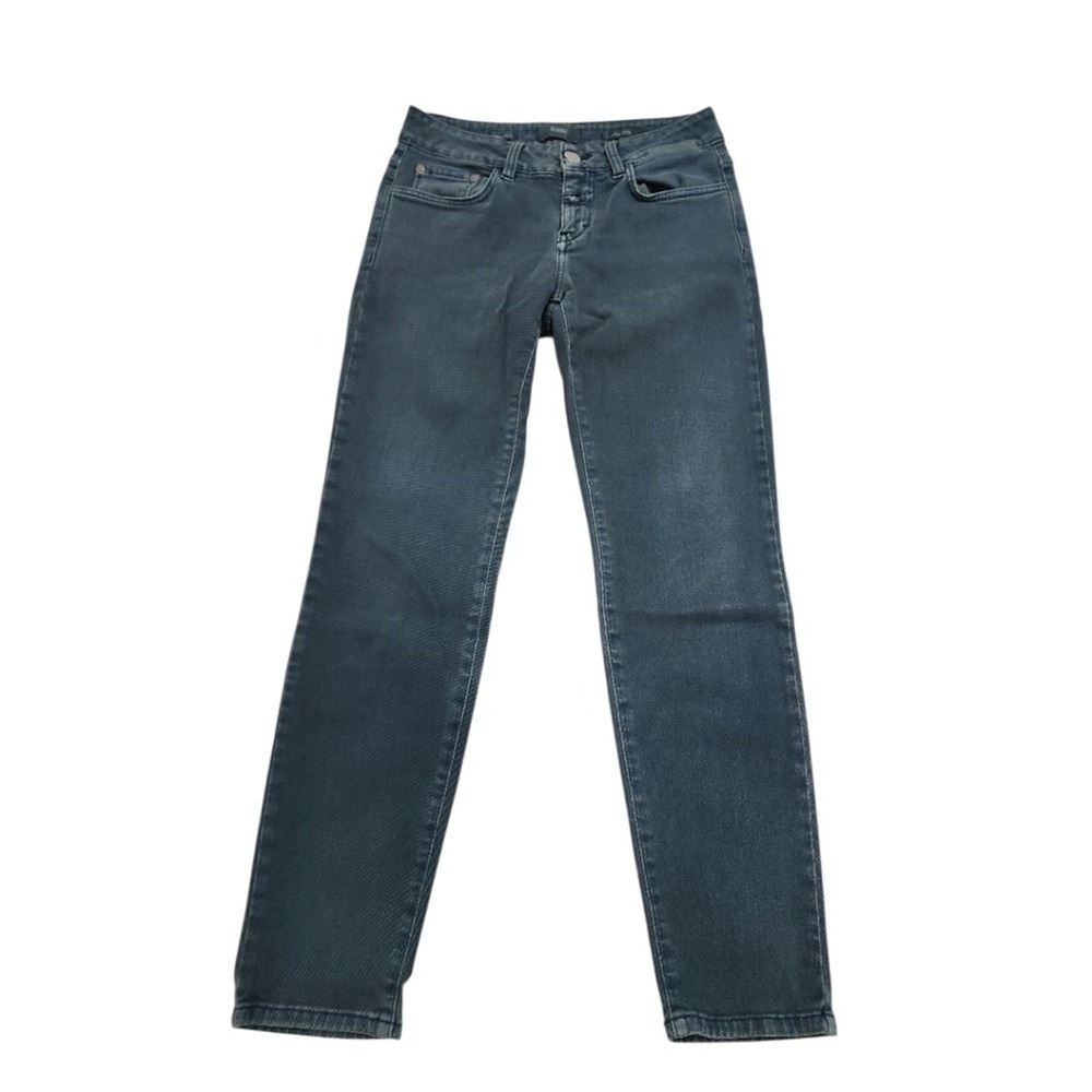 Closed Slim Fit Jeans Womens 24 Blue Candiani Denim Italian Made Organic Cotton